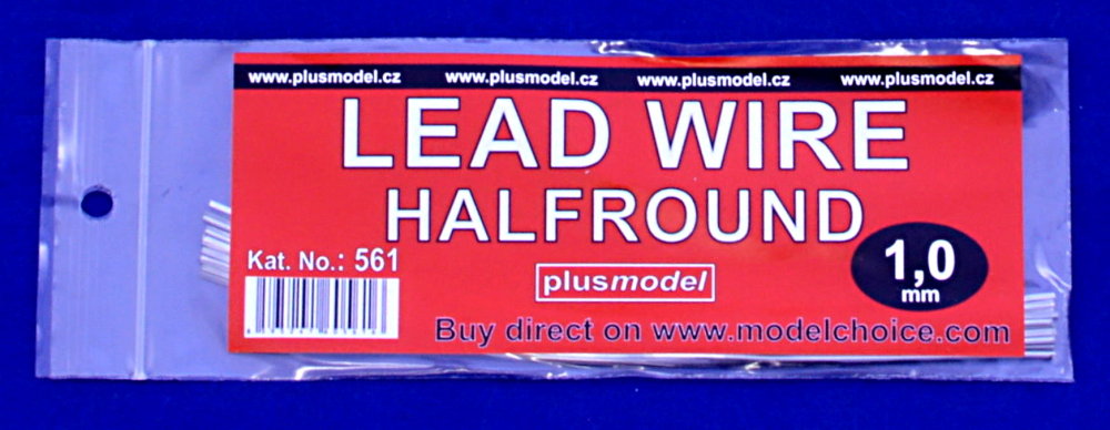 Lead wire HALFROUND 1,0 mm