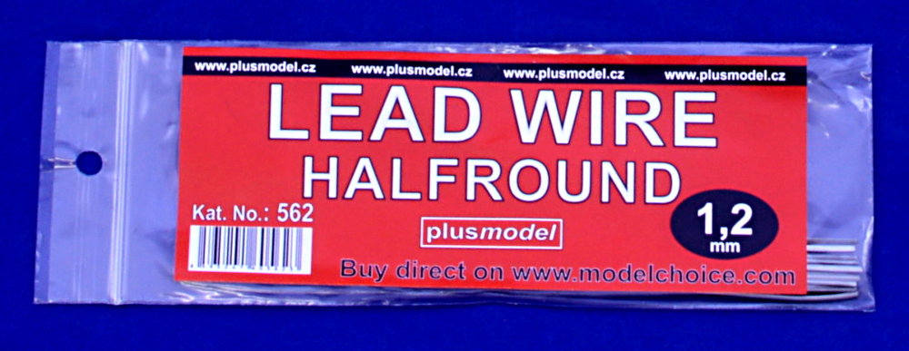 Lead wire HALFROUND 1,2 mm