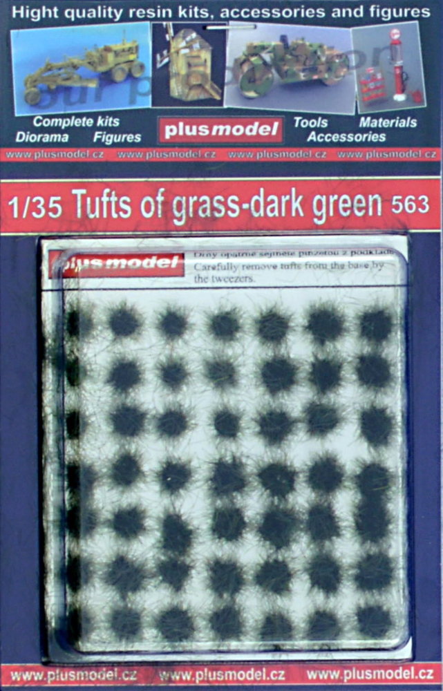 1/35 Tufts of grass (dark green)