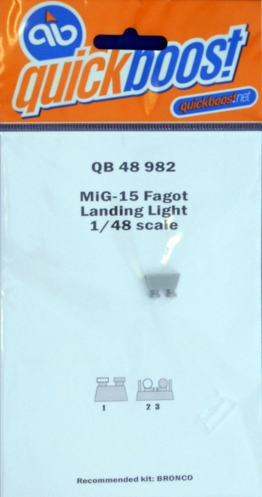 1/48 MiG-15 Fagot landing light (BRONCO)