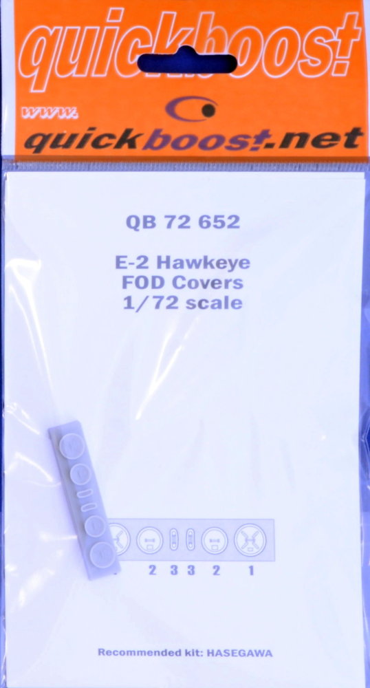 1/72 E-2 Hawkeye FOD covers (HAS)