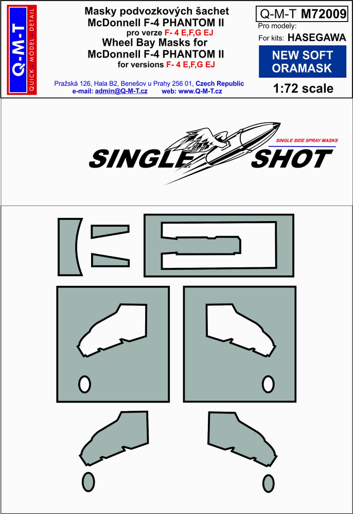 1/72 Mask F-4E,F,G,EJ (HAS)