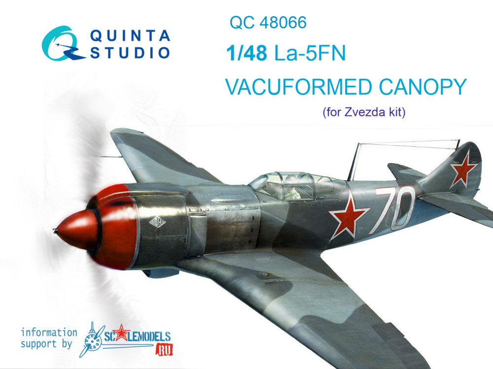 1/48 Vacu canopy for La-5FN (ZVE)