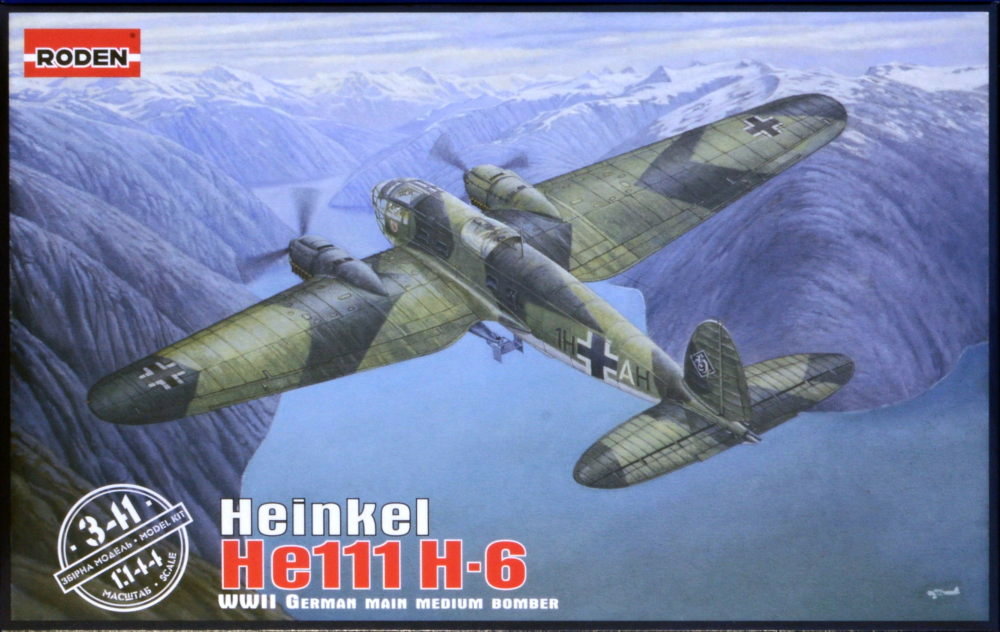 1/144 Heinkel He 111 H-6 German Medium Bomber WWII