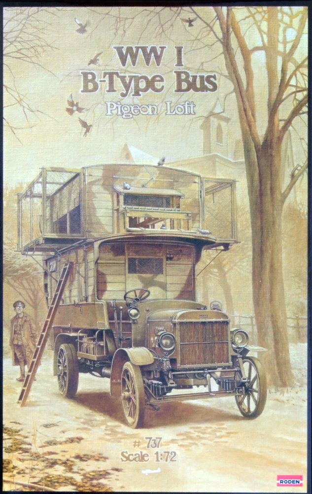 1/72 Bus Type B WWI 'Pigeon Loft' (2x camo)
