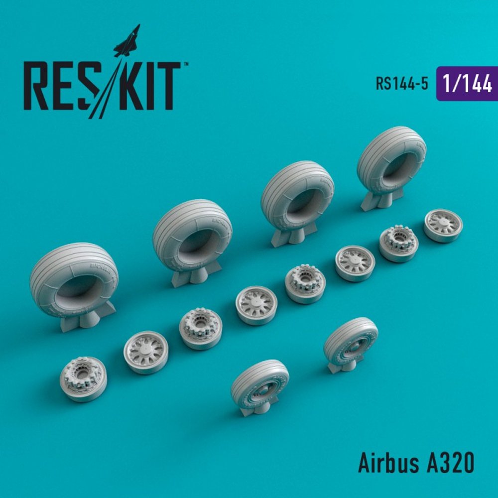 1/144 Airbus A320 wheels (REV/ZVE)