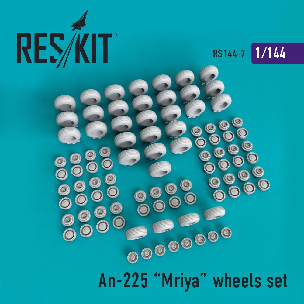 1/144 An-225 Mriya wheels set (REV,ZVE)