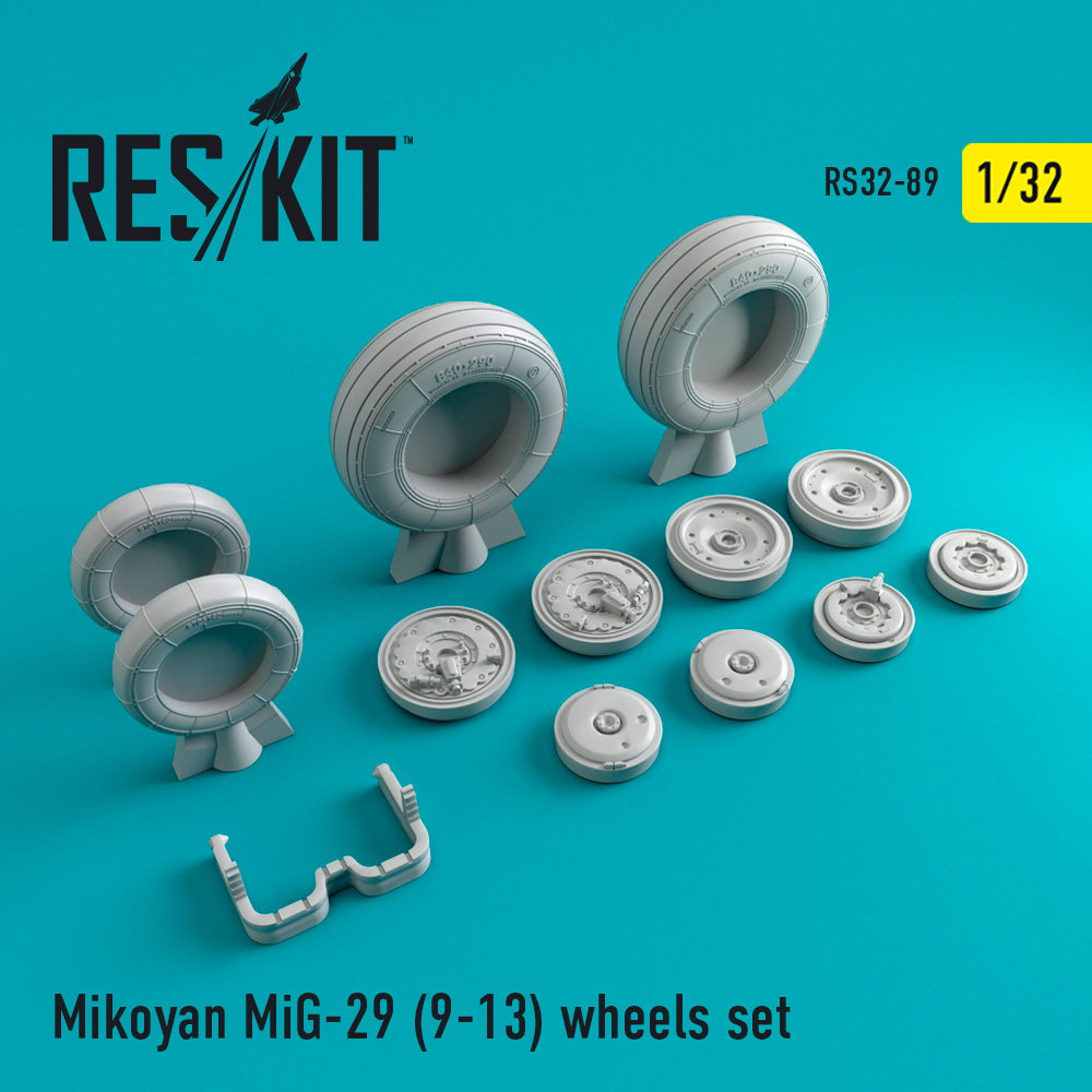 1/32 Mikoyan MiG-29 (9-13) wheels set