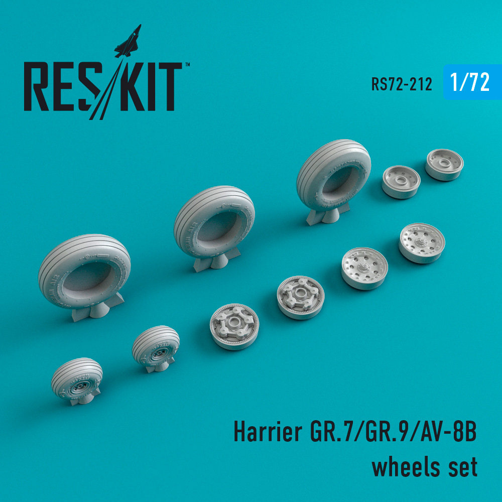 1/72 Harrier GR.7/GR.9/AV-8B wheels (AIRF/REV/HAS)
