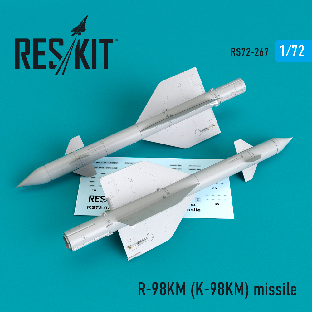 1/72 R-98KM (K-98KM) missile (2 pcs.)