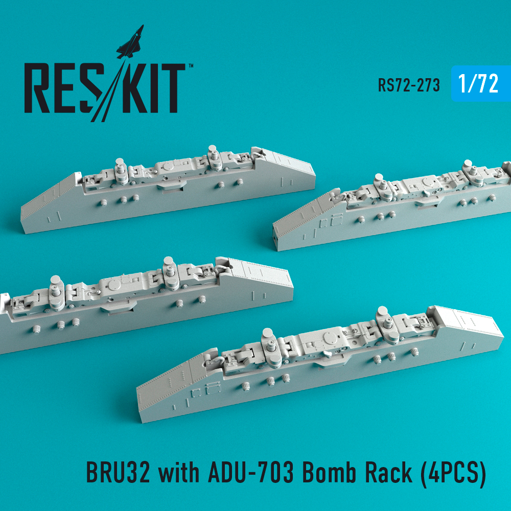 1/72  BRU32 w/ ADU-703 Bomb Rack (4pcs.) 