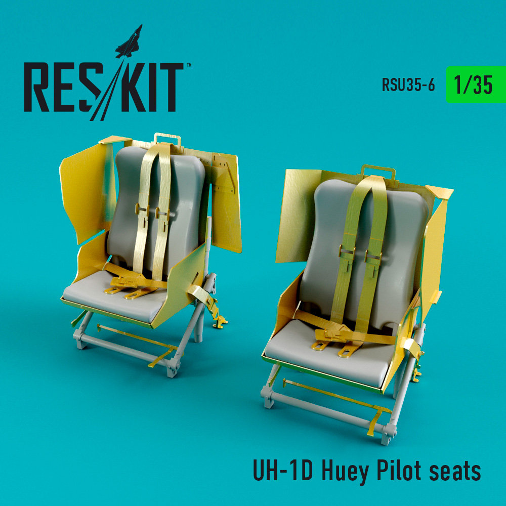 1/35 UH-1D Huey Pilot seats