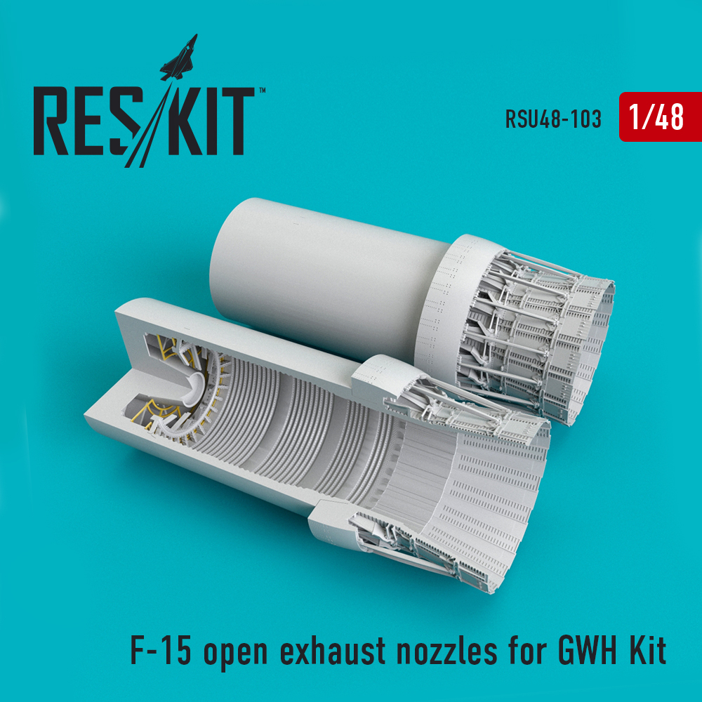 1/48 F-15 open exhaust nozzles (GWH)