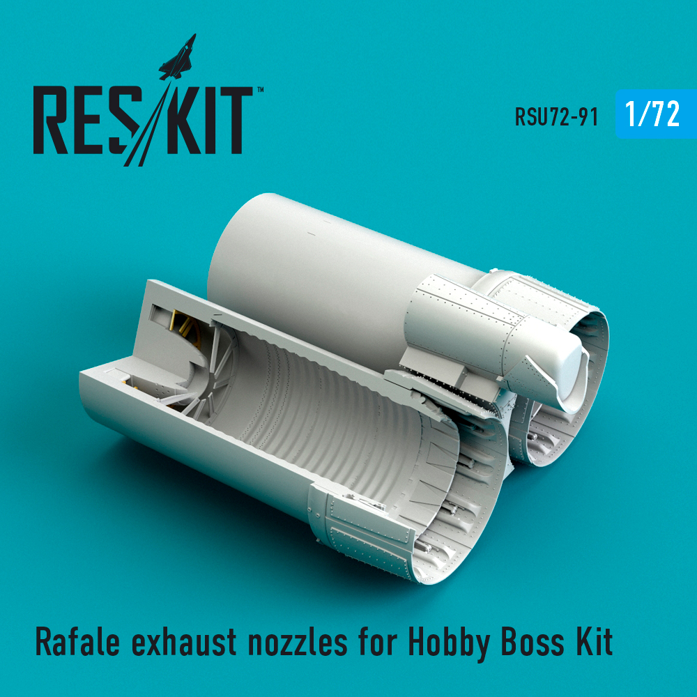 1/72 Rafale exhaust nozzles (HOBBYB)