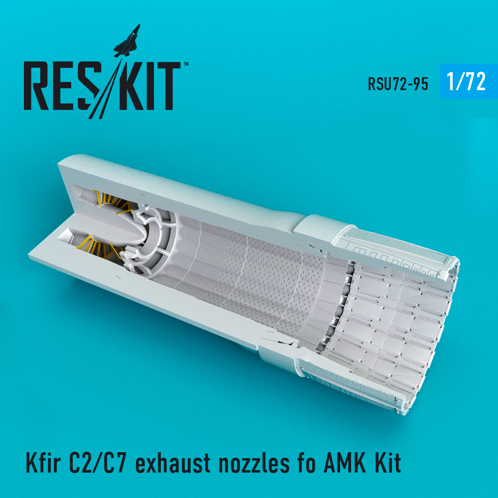 1/72 Kfir C2/C7 exhaust nozzles (AMK)