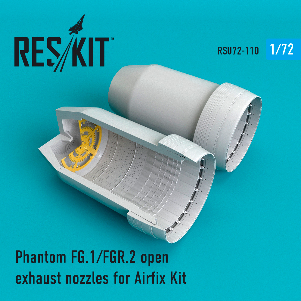 1/72 Phantom FG.1/FGR.2 open exh. nozzles