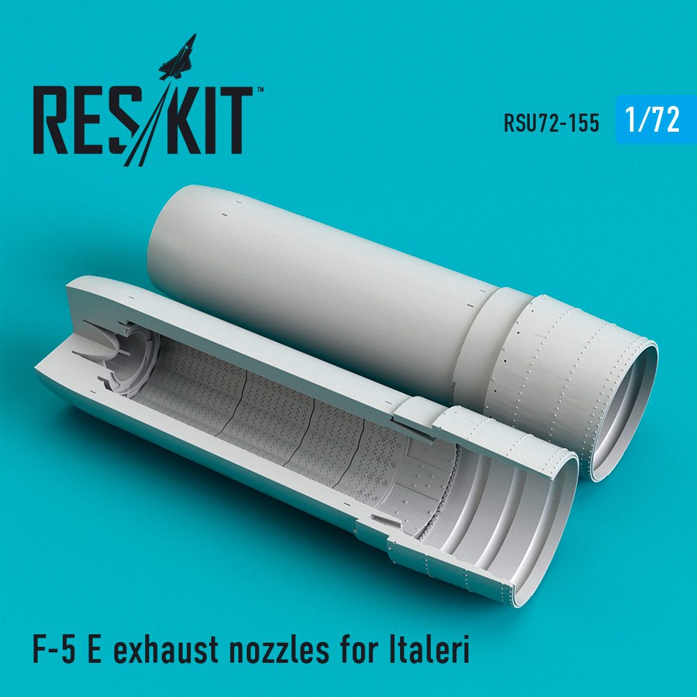 1/72 F-5 E exhaust nozzles (ITAL)