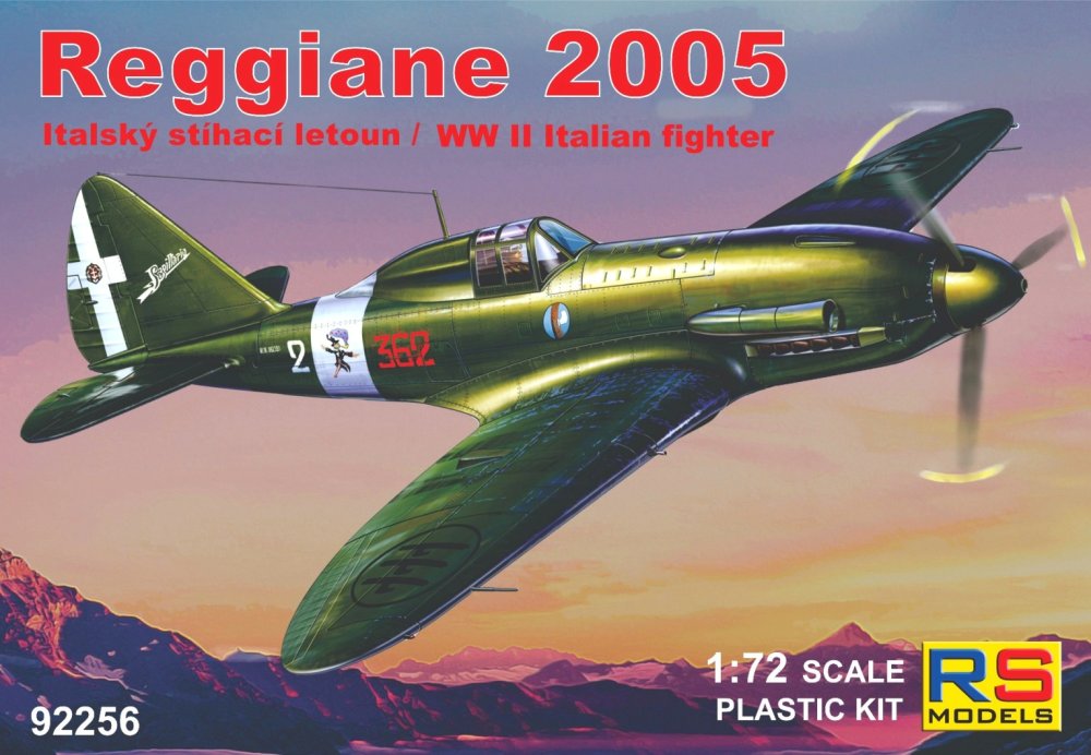 1/72 Reggiane Re.2005 (3x camo Italy, ANR)