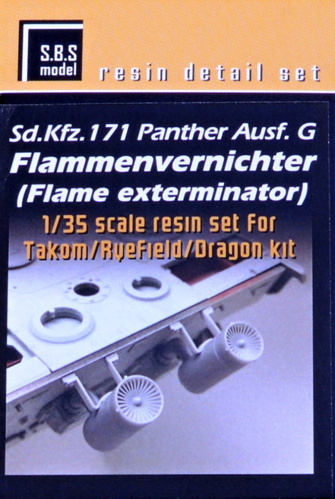 1/35 Sd.Kfz.171 Panther Ausf.G Flame exterminator