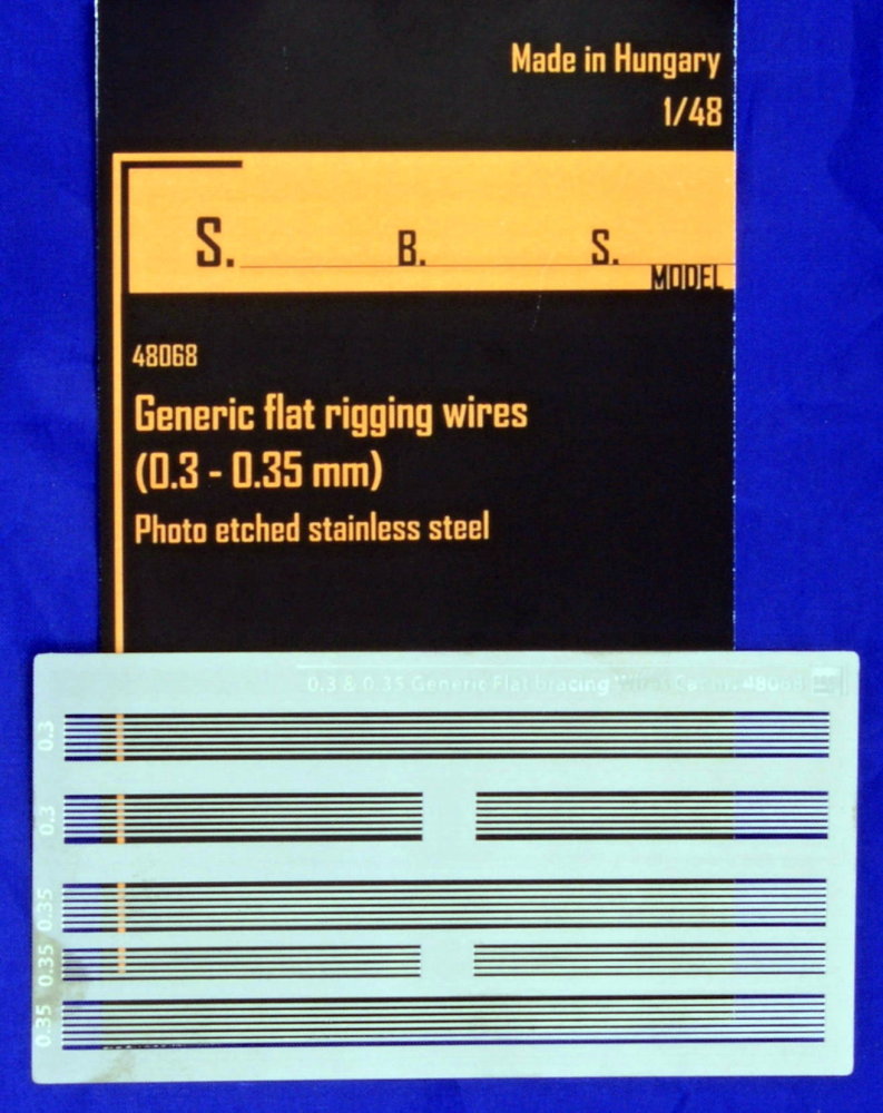 1/48 Generic flat rigging wires 0,3-0,35mm (PE)