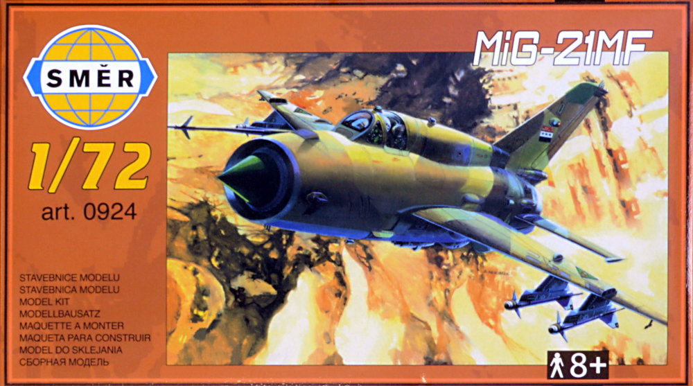 1/72 MiG-21MF (5x camo)