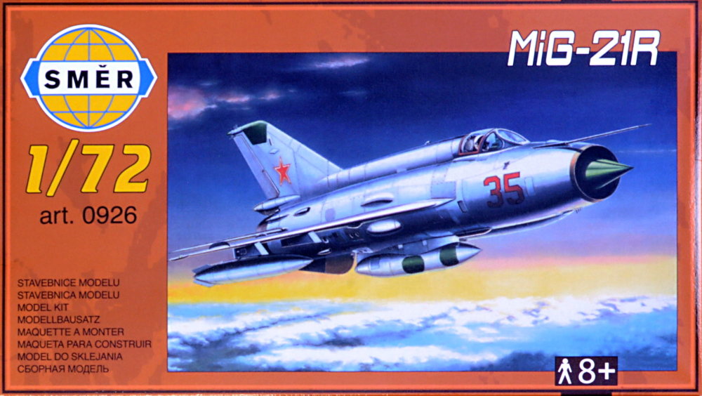 1/72 MiG-21R (4x camo)