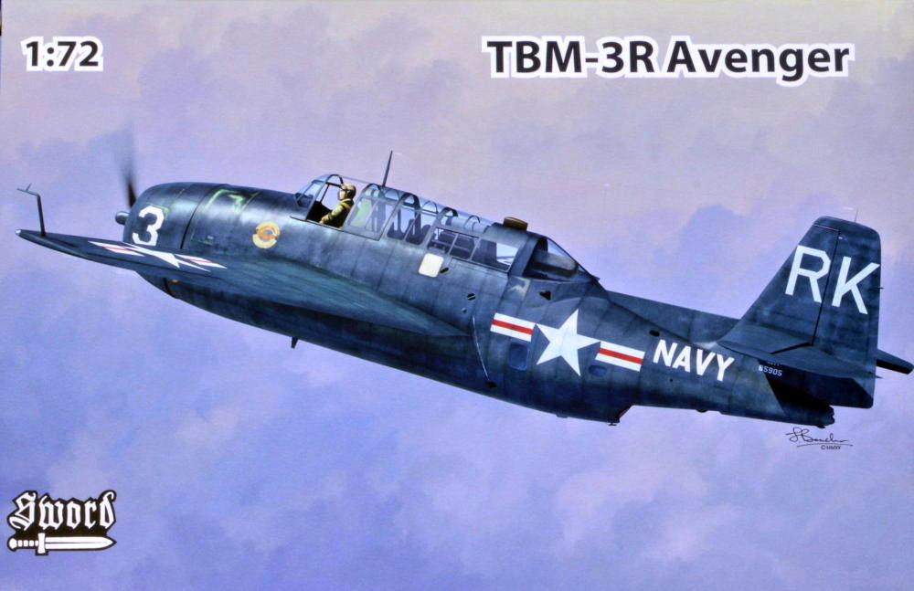 1/72 TBM-3R Avenger (3x camo)