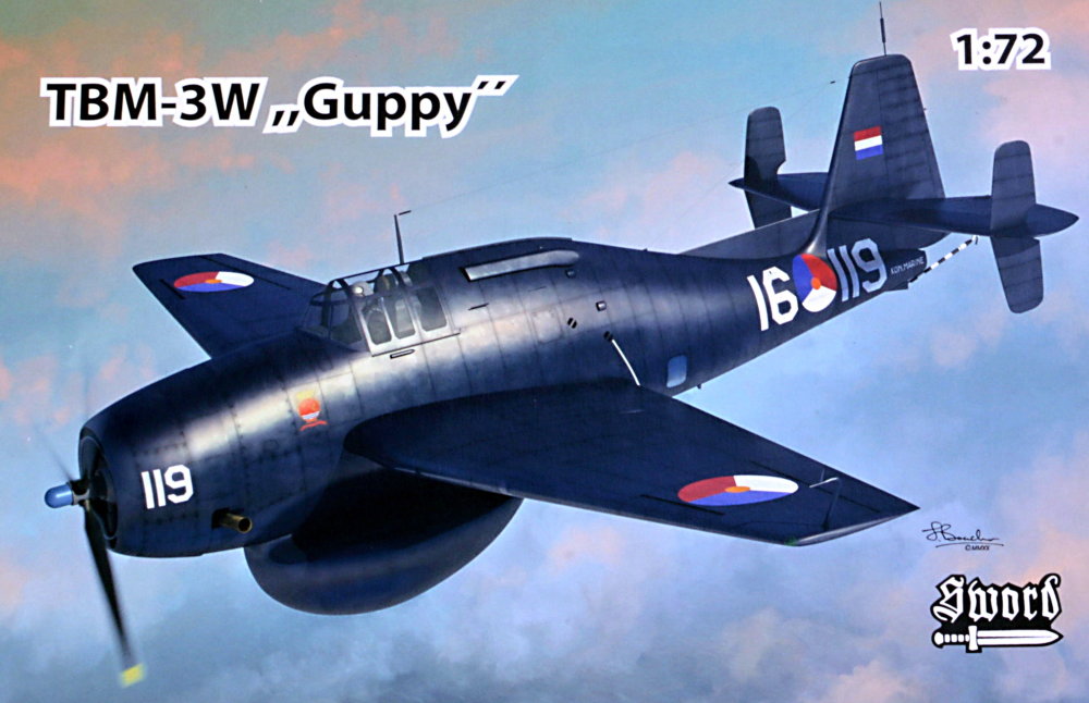 1/72 TBM-3W 'Guppy' (5x camo)