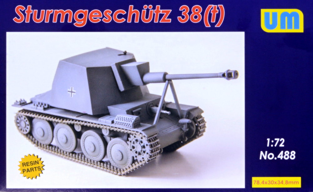 1/72 Sturmgeschütz 38(t)