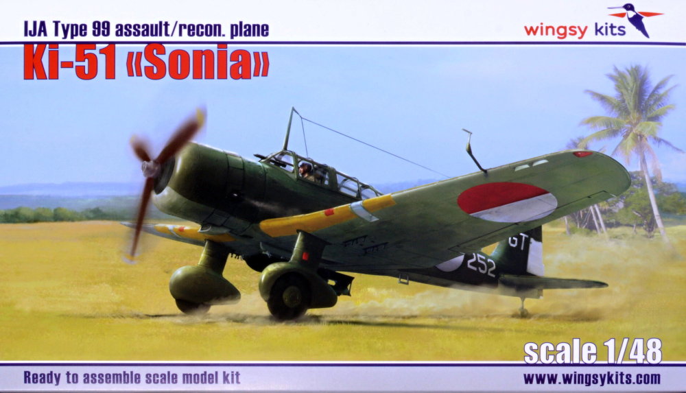 1/48 Ki-51 Sonia IJA Type 99 Assault/Reconn.Plane