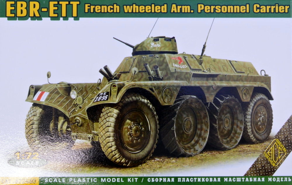 1/72 EBR-ETT French wheeled Arm.Personnel Carrier