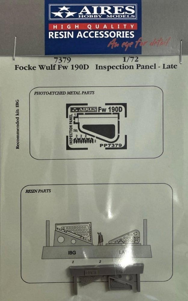 1/72 Fw 190D inspection panel - late (IBG)