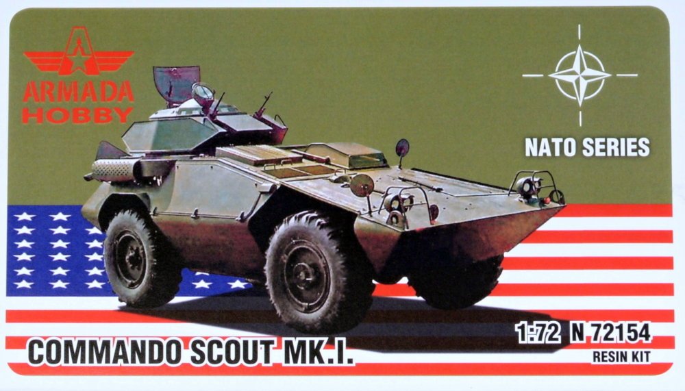 1/72 Commando Scout Mk.I (resin kit)