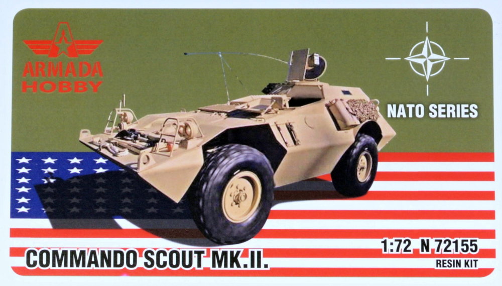 1/72 Commando Scout Mk.II (resin kit)