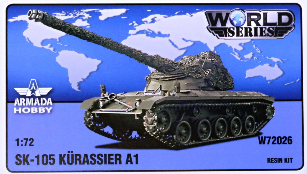 1/72 SK-105 Kürassier A1 (resin kit)