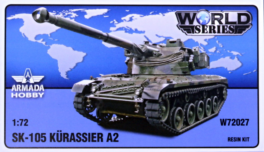 1/72 SK-105 Kürassier A2 (resin kit)