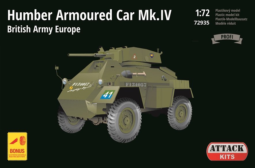 1/72 Humber Armoured Car Mk.IV (w/ resin&PE)