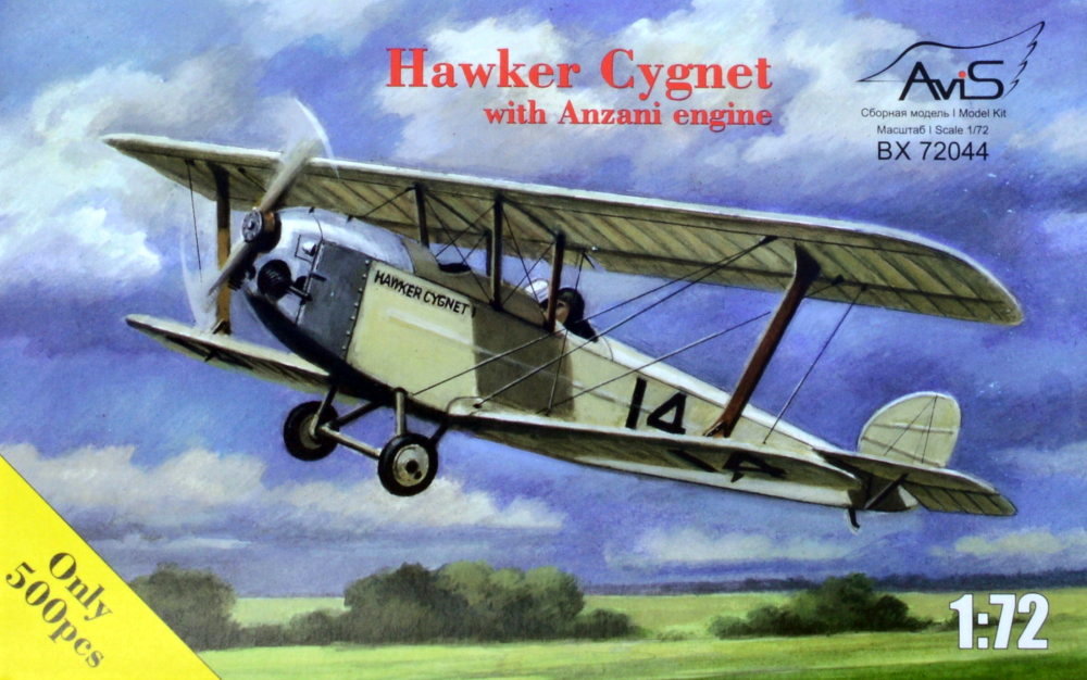 1/72 Hawker Cygnet w/ Anzani engine (Lim.Edition)