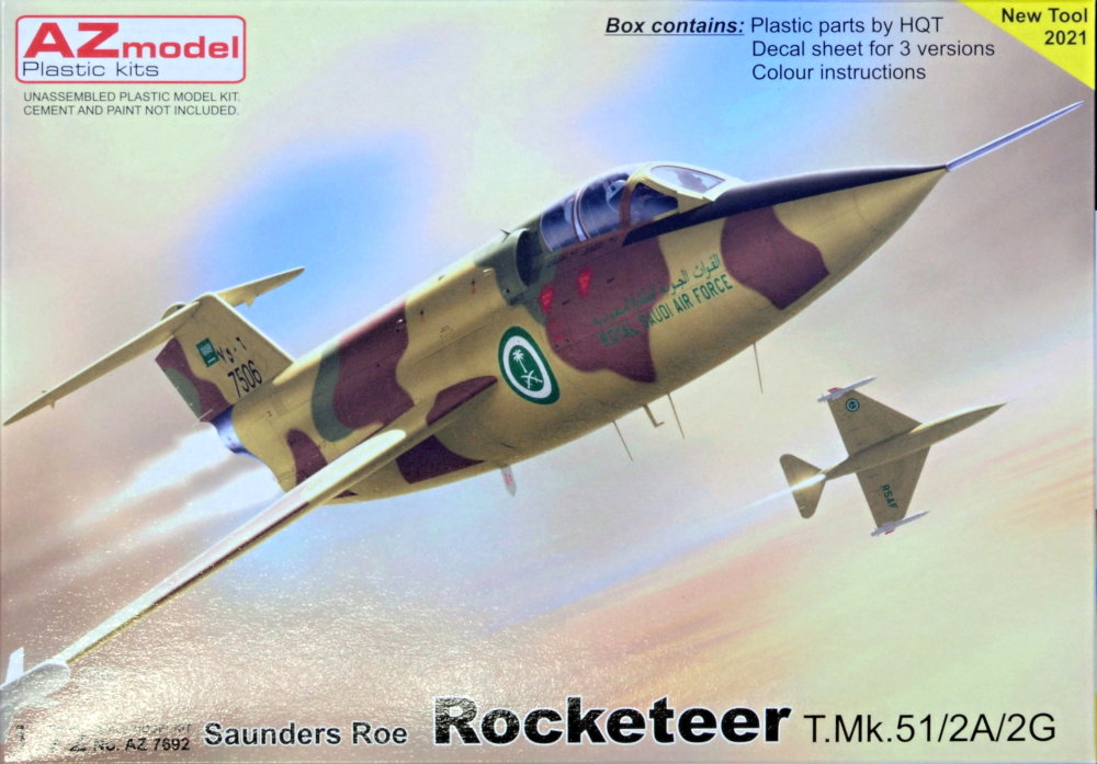 1/72 Saunders Roe Rocketeer T.Mk.51/SA/2G