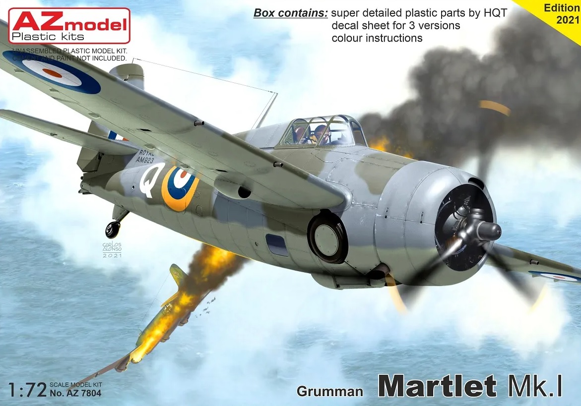 1/72 Grumman Martlet Mk.I (3x camo)