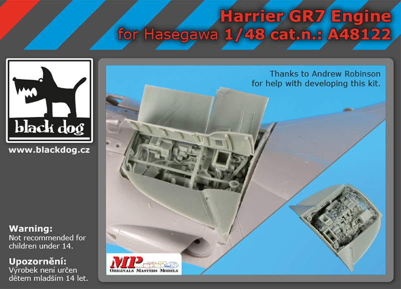1/48 Harrier GR 7 engine (HAS)