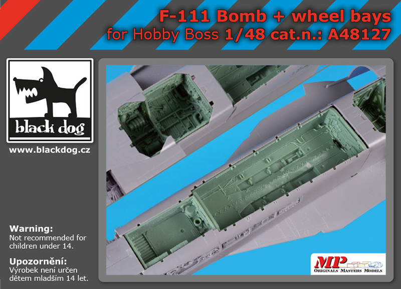 1/48 F-111 bomb+wheel bay (HOBBYB)