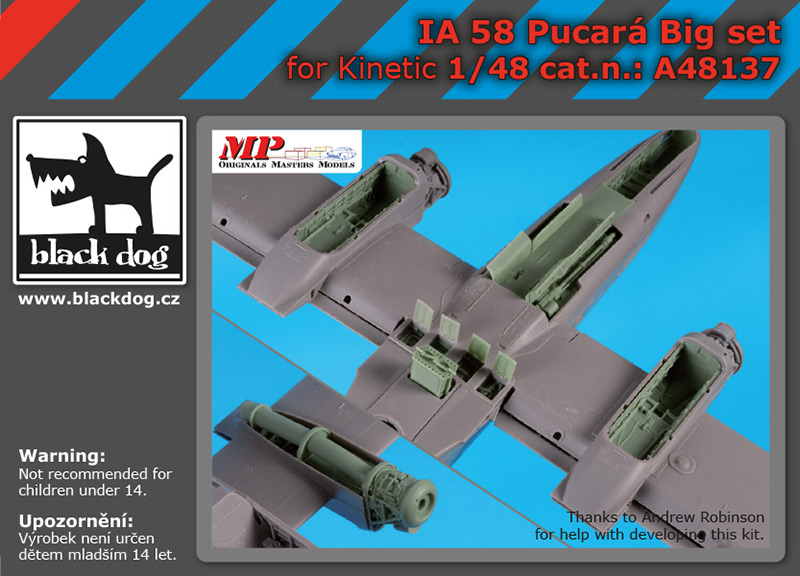 1/48 IA-58 Pucará big set (KIN)