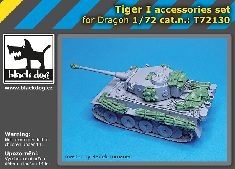 1/72 Tiger I accesssories set (DRAG)