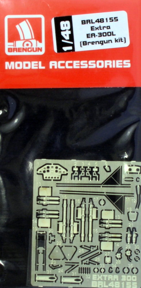 1/48 Extra EA-300L - detail PE set (BRENGUN)