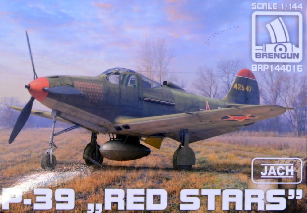 1/144 P-39 Airacobra 'Red Stars' (plastic kit)