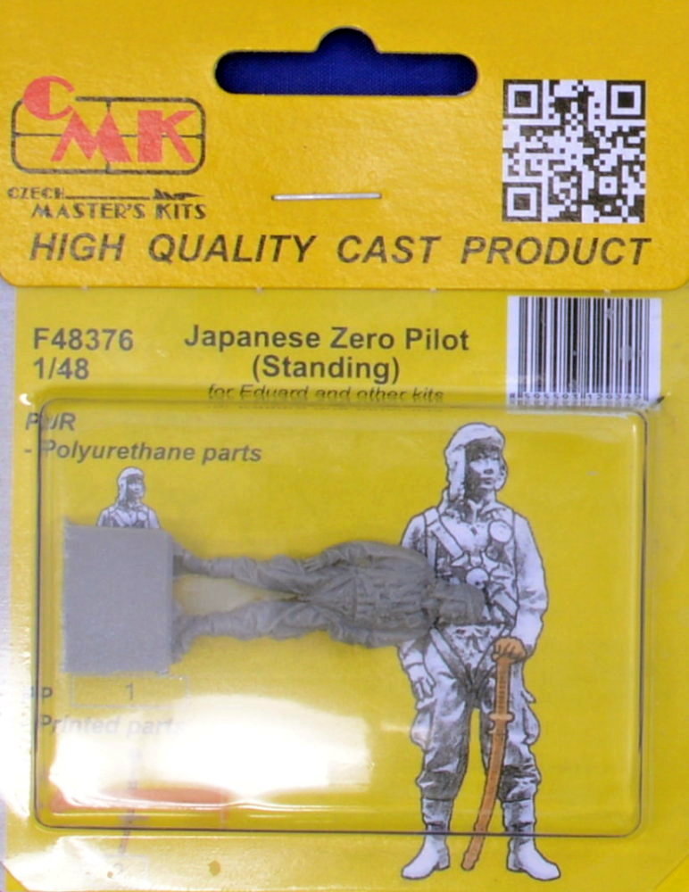 1/48 Japanese Zero Pilot (standing)