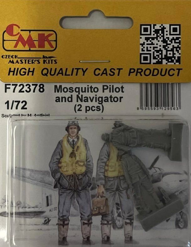 1/72 Mosquito Pilot and Navigator (2 pcs.)