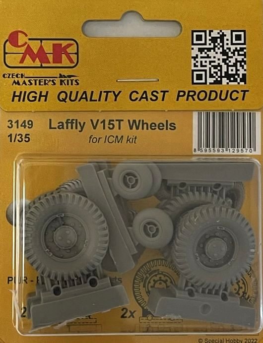1/35 Laffly V15T wheels (ICM)