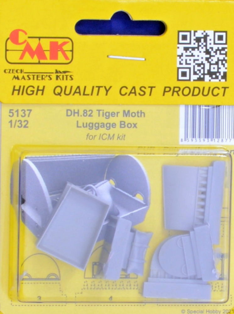 1/32 DH.82 Tiger Moth Luggage Box (ICM)